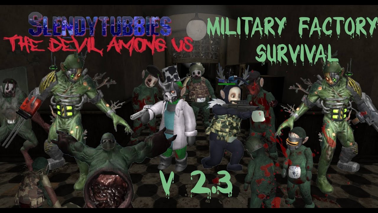 SlendyTubbies: The Devil Among Us V2.3- Military Hospital Survival! feat. OMEGA