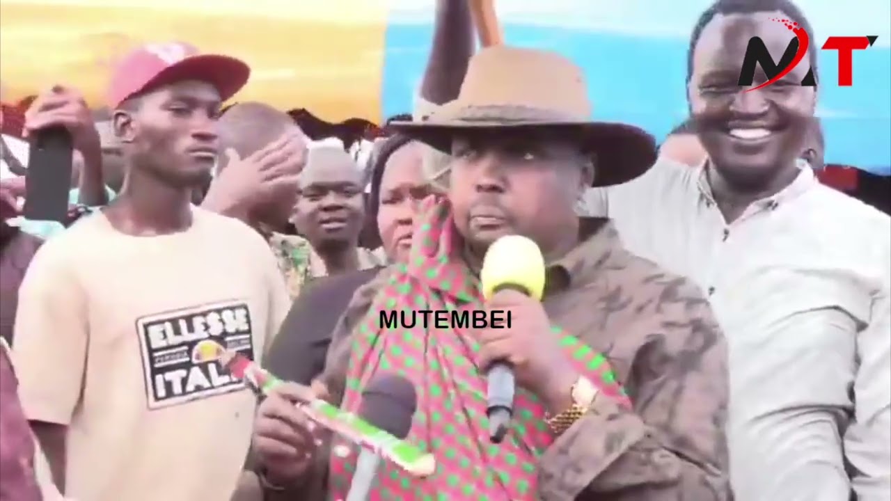 Drama as Raila Adopted Son Oketch Salah Chairs Security Meetings in Pokot!!Kama Nani?