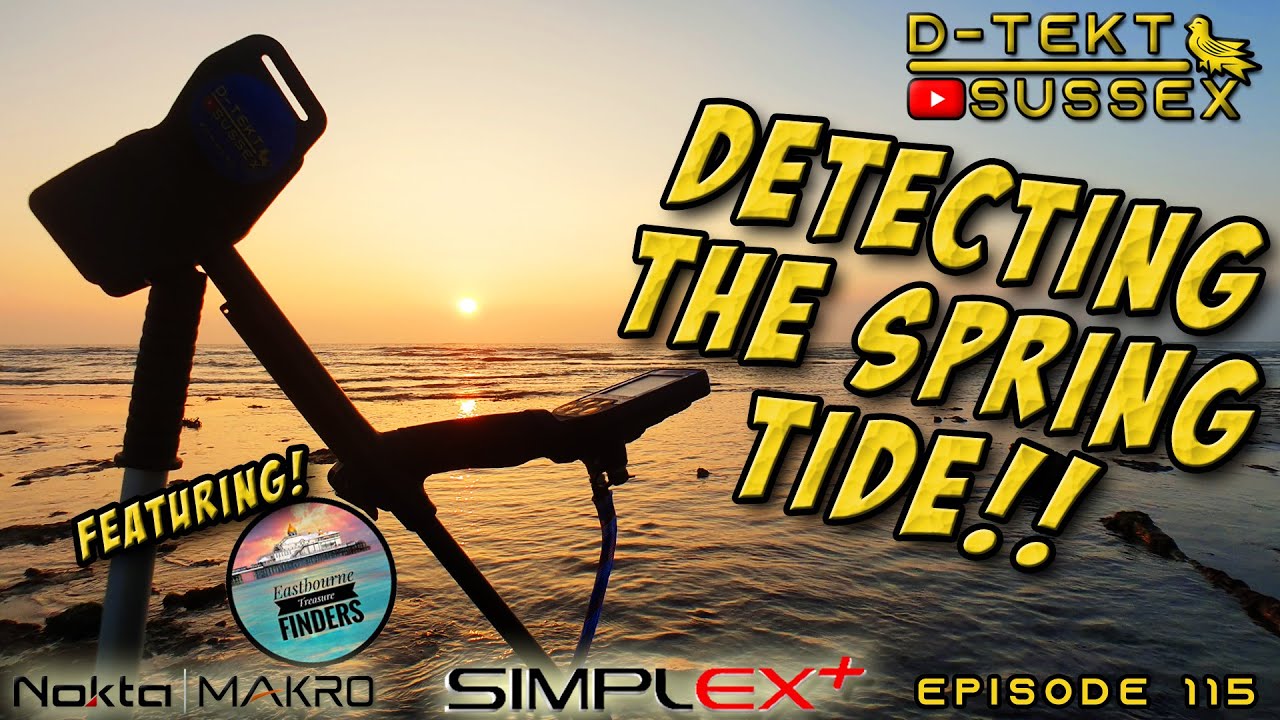 Beach Metal Detecting | Nokta Makro Simplex+ | SP24 Coil | Spring Tide | Wet Sand | Episode 115