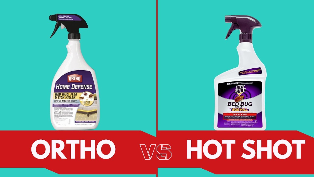 Hot Shot vs Ortho Bed Bug Killer (Which is Most Effective)