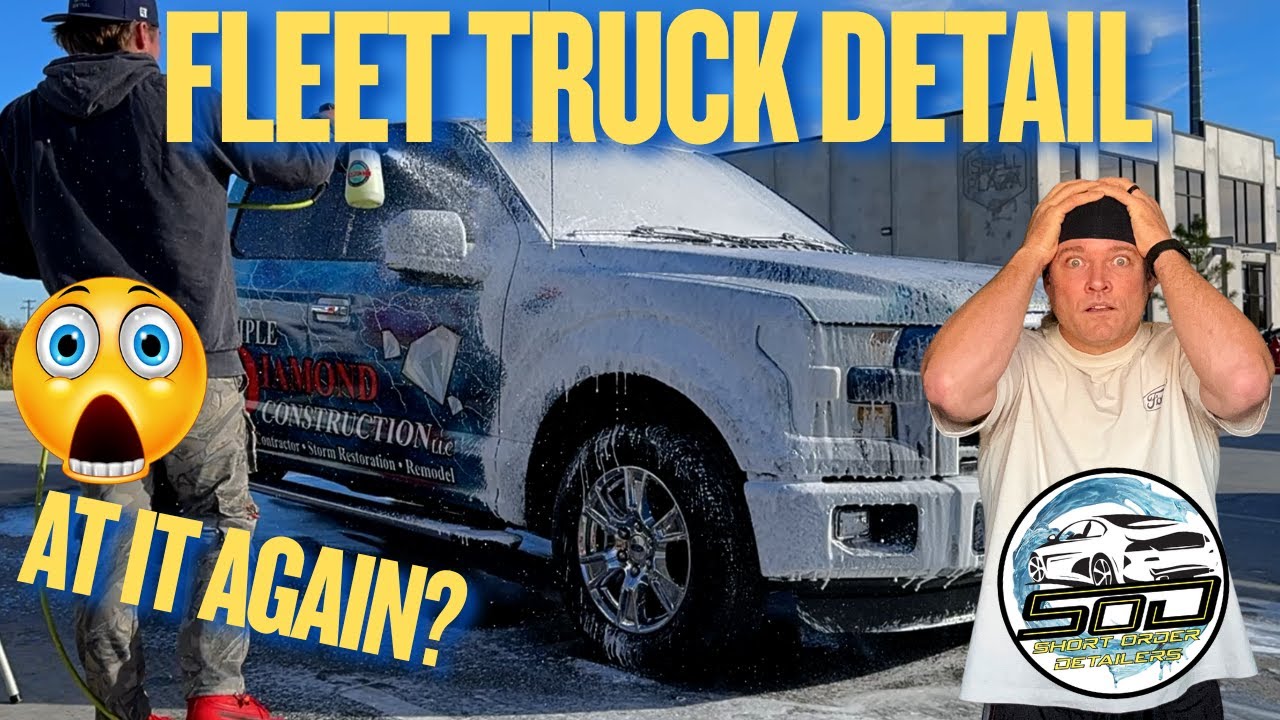 Fleet Truck Detail | Ford F-150 | Short Order Detailers
