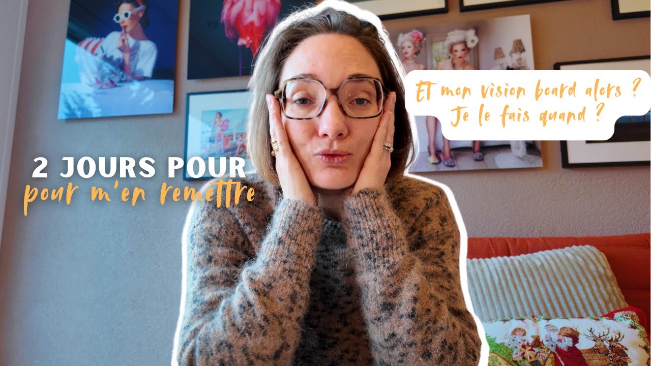 Lendemain de fêtes, gueule de bois… et nouvelle vie : je choisis mes priorités 2026