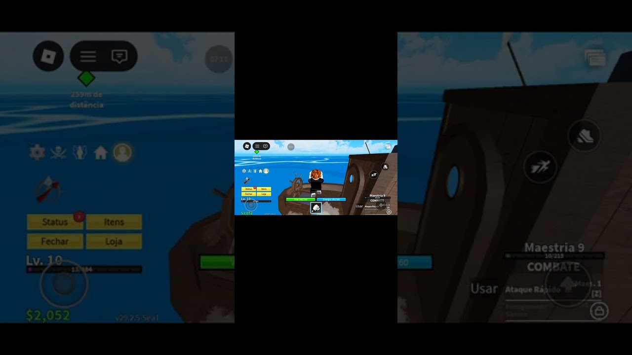 A parte 1 do blox fruits levar uma surra dos gorilas finalmente alcancei o nível 20 