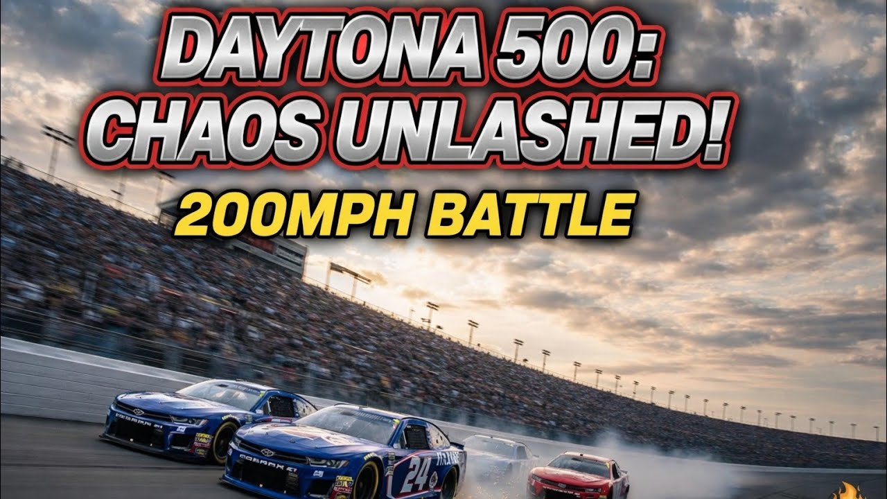 Daytona 500: The 200MPH Nightmare You Missed 🏁 Top Speed Chaos 🏎️ Who Survived The Wreck? 🏆