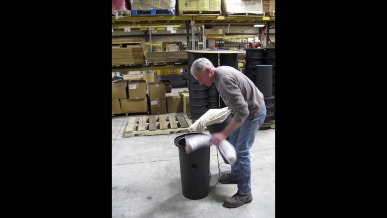 DC1500-Setup Cyclone Sandblast Dust Collector