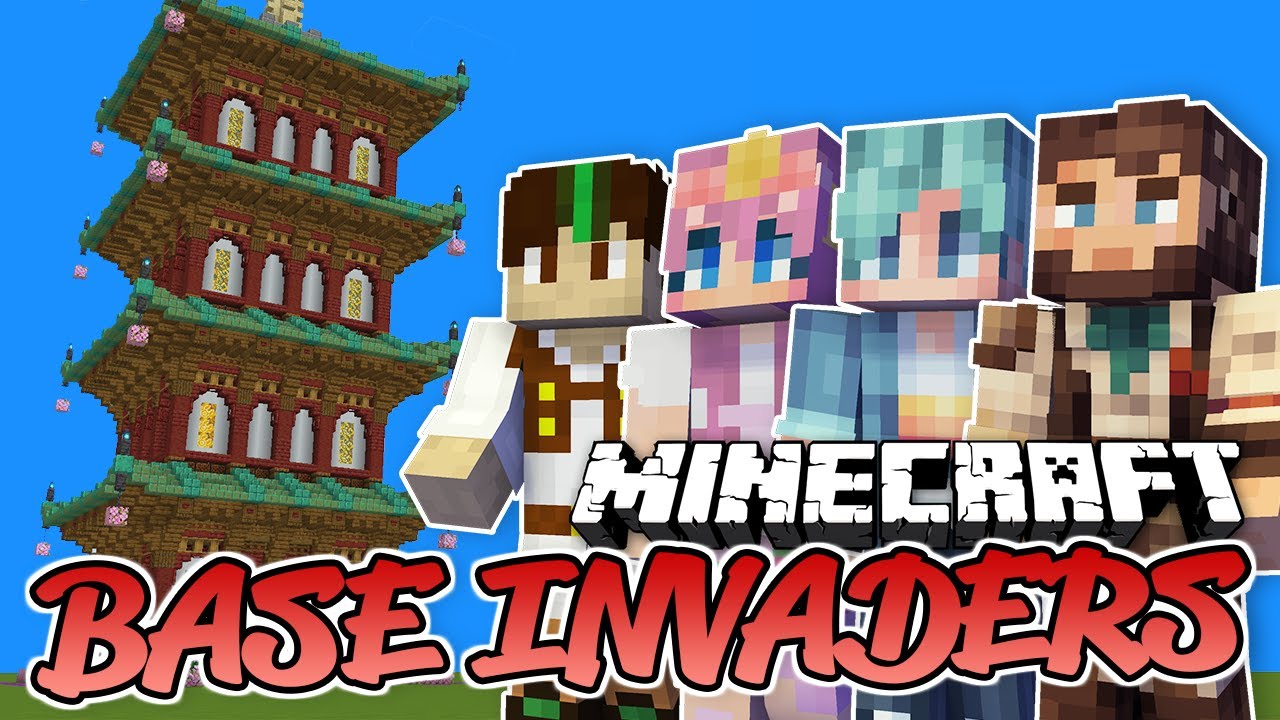 ГИГАНТСКАЯ БАШНЯ-БАШНЯ!!! | Minecraft Base Invaders