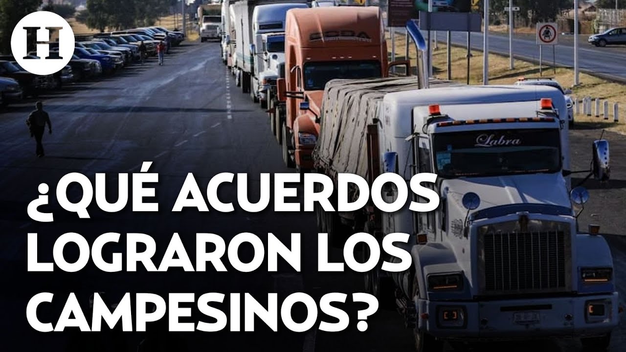 &iexcl;Fin de los bloqueos carreteros! Estos son los acuerdos que se alcanzaron para levantar protestas