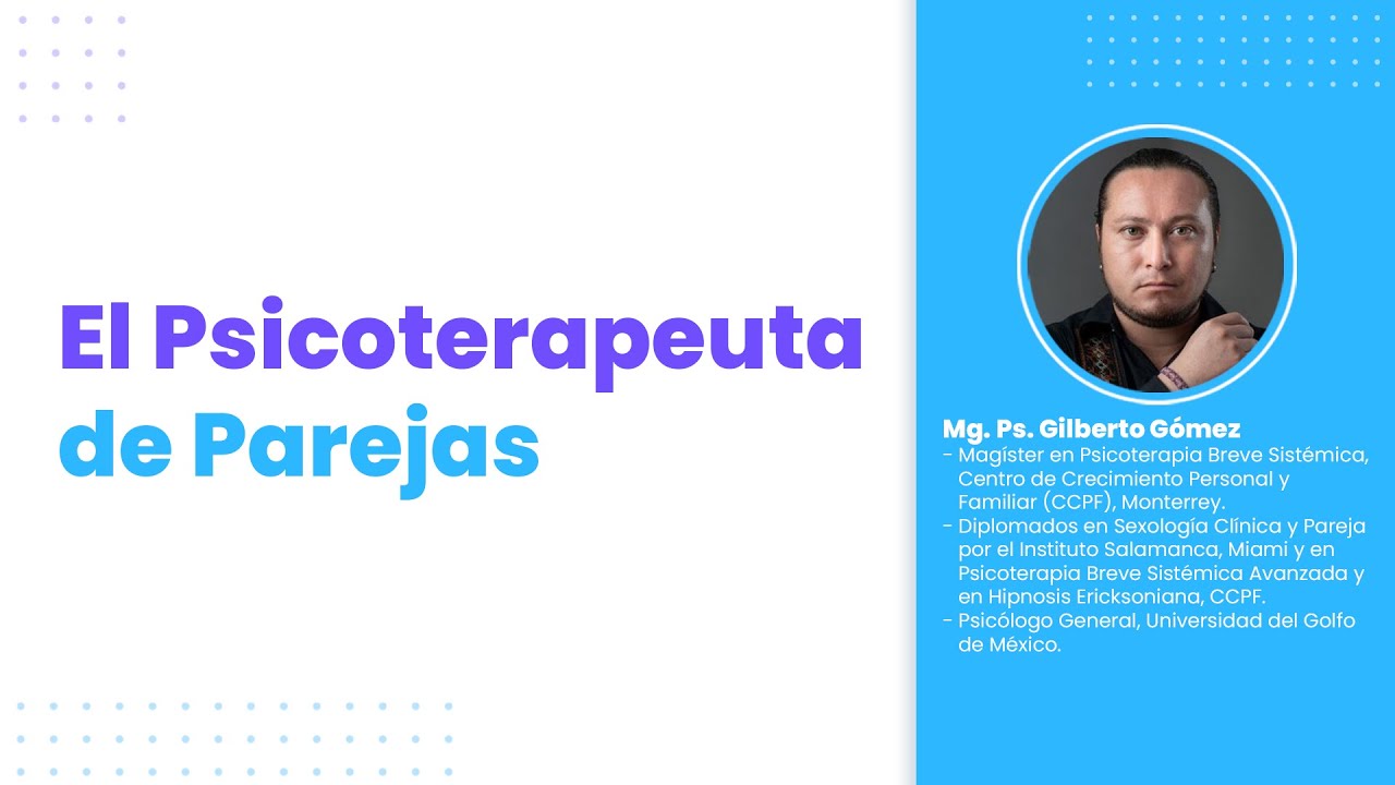 El Psicoterapeuta de Parejas
