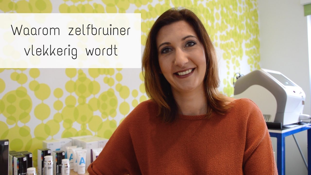 Waarom zelfbruiner vlekkerig wordt