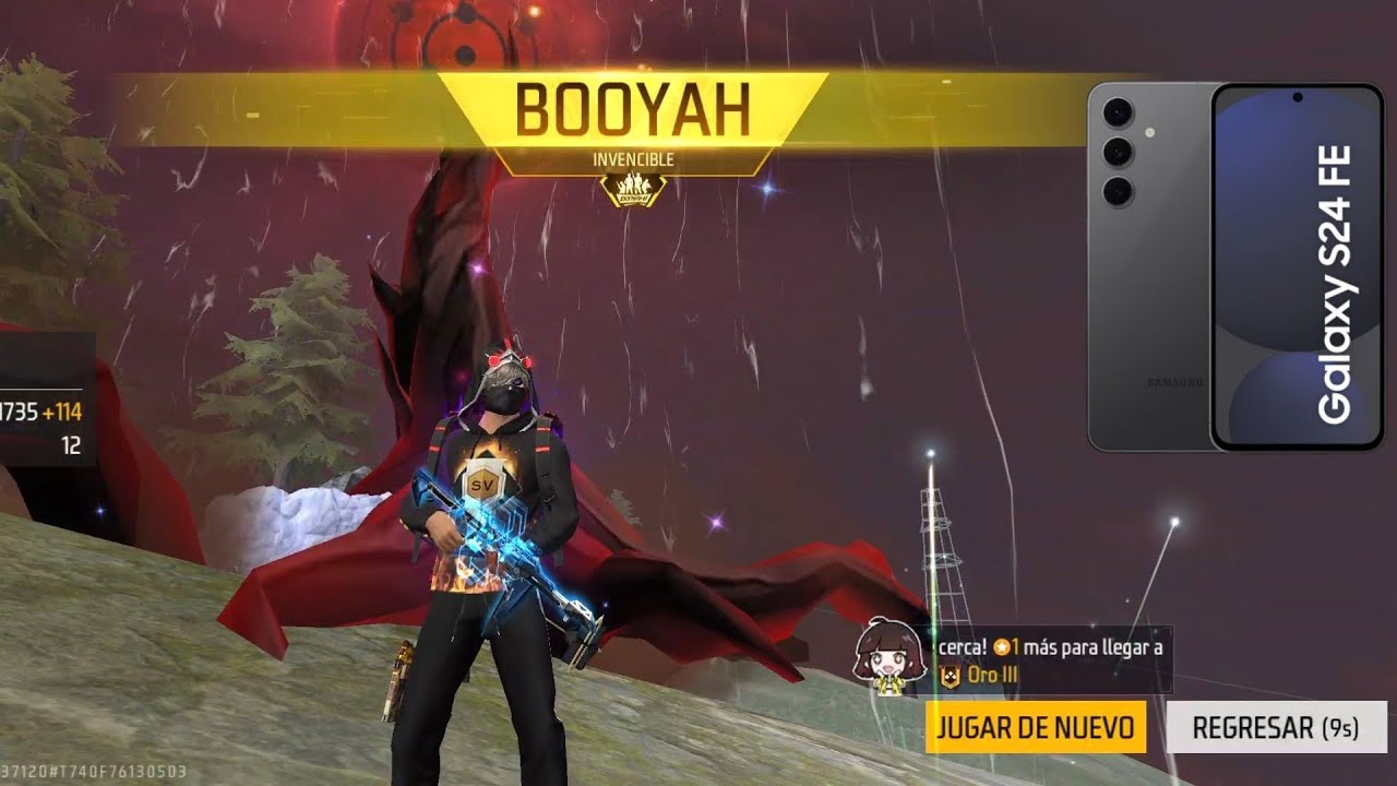 Samsung Galaxy S24 FE test game Free fire Mobile (2025) - Exynos 2400e | Todo en ultra