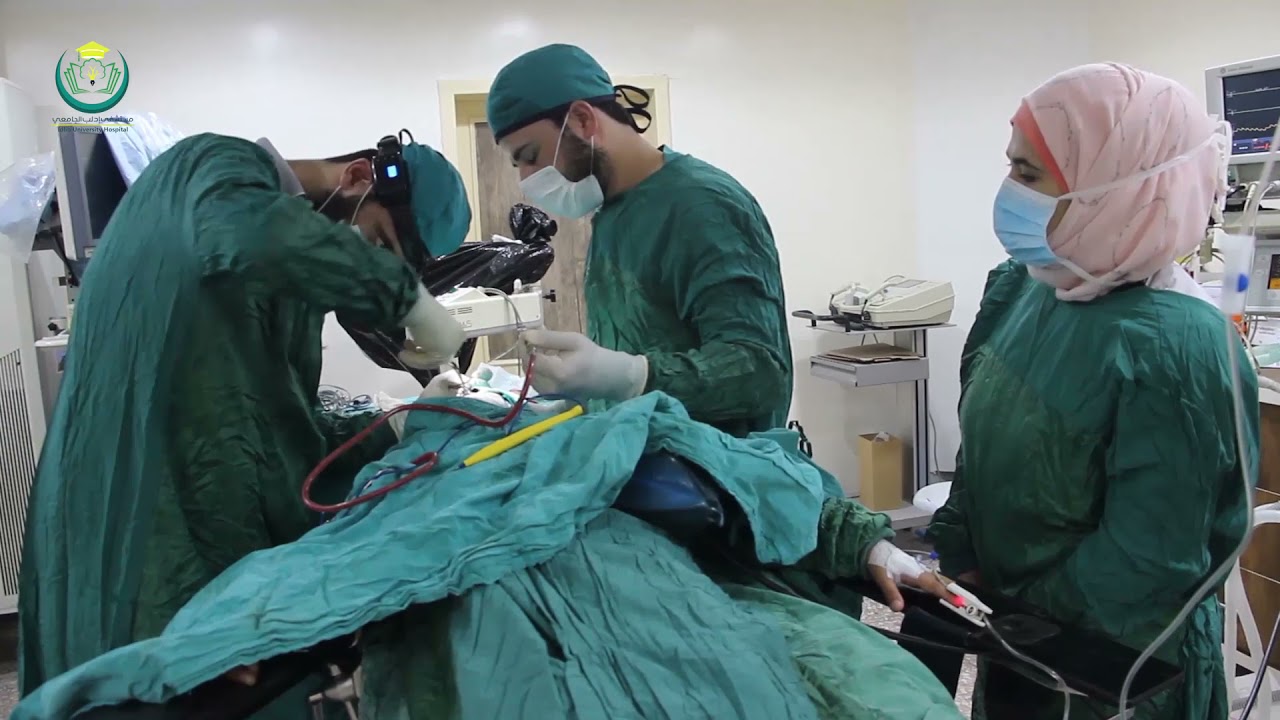 العيادة الأذنية في مستشفى إدلب الجامعي، علاج مجاني وتأهيل للكوادر الطبية.