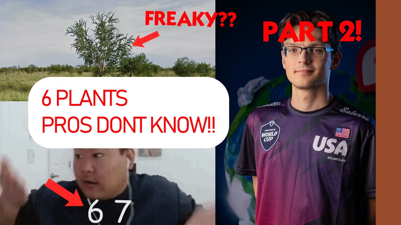 6 Plants that even GEOGUESSR PROS 👑 don't know (PART 2) 🌱🌴