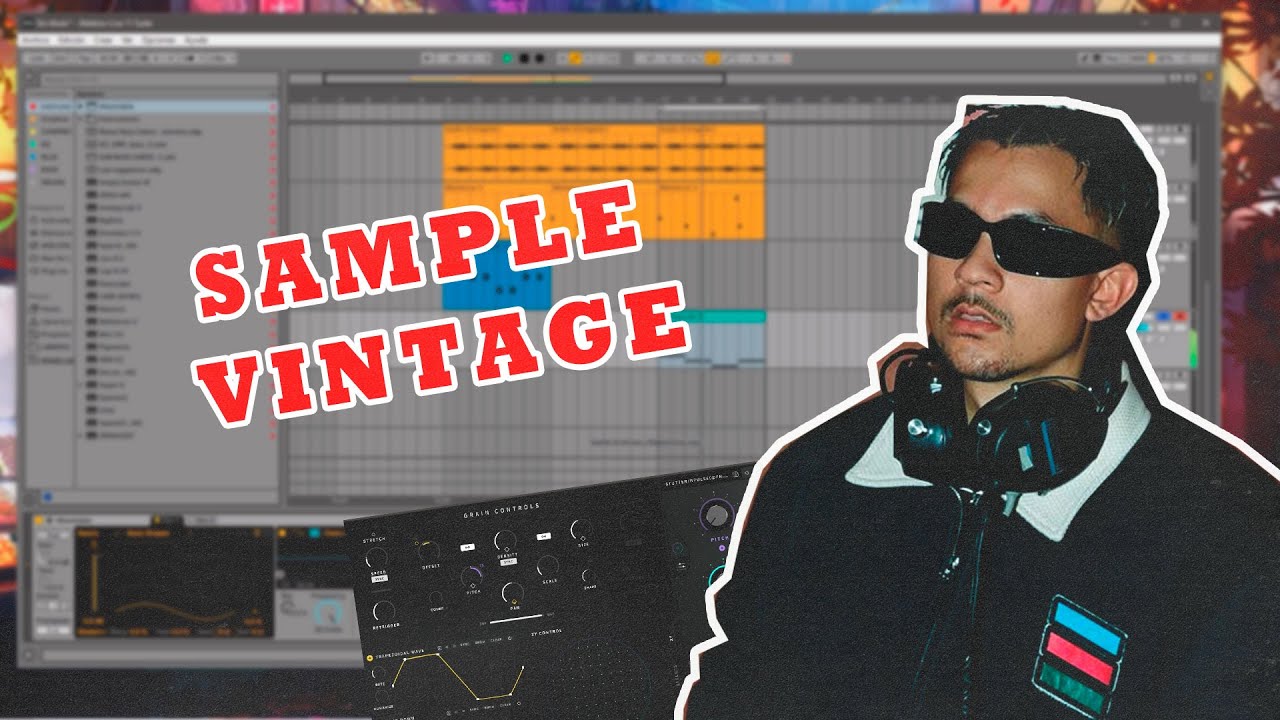 Haciendo un SAMPLE VINTAGE de reggaeton  🎹