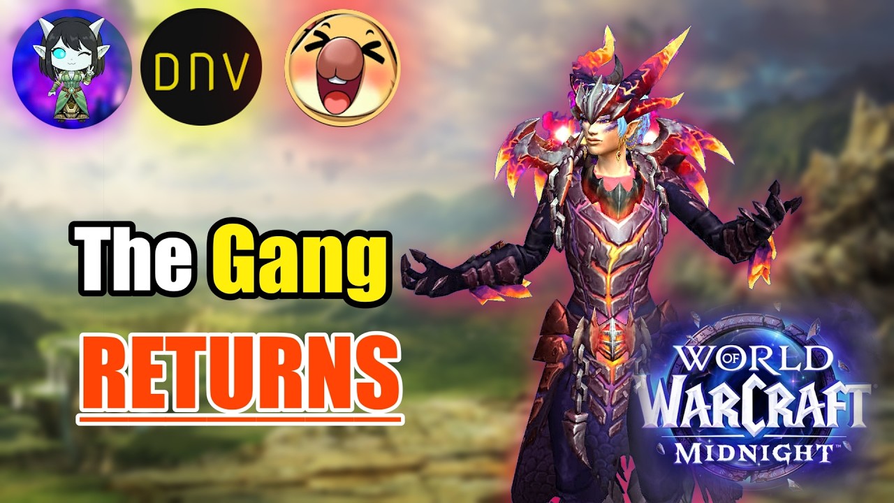 The Gang Returns for Midnight M+ in Prepatch | Zero to Hero but different