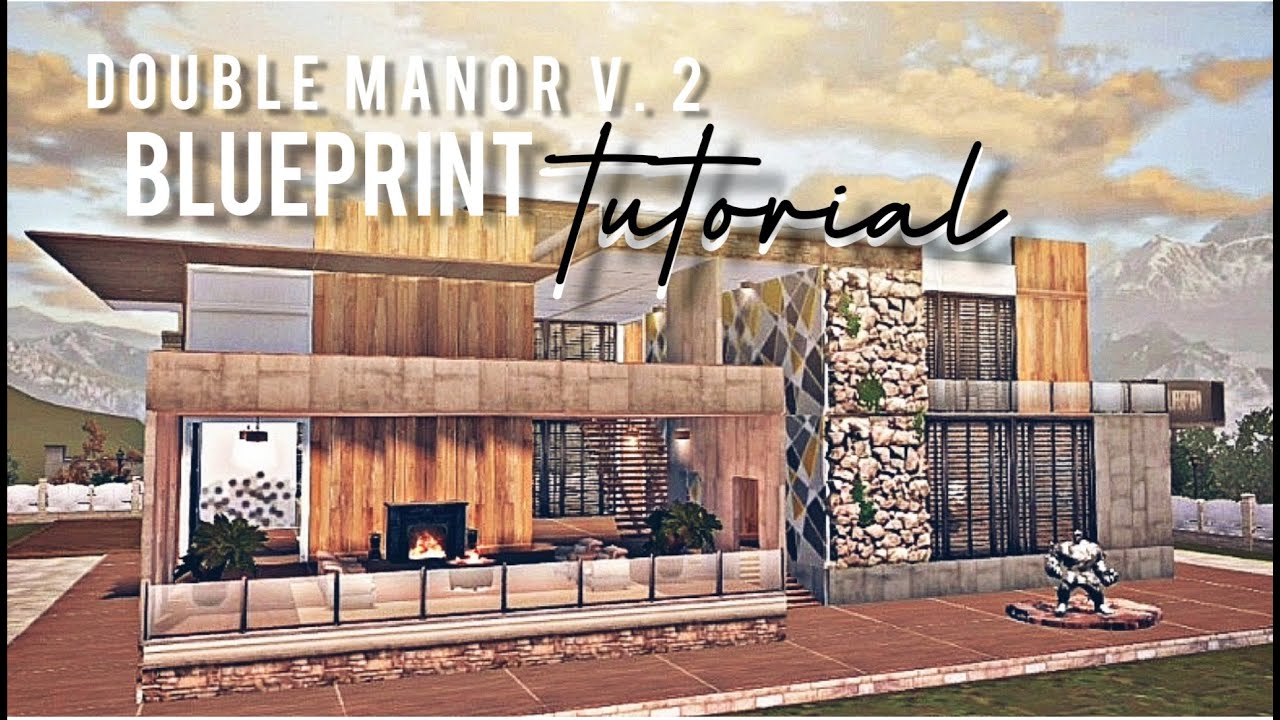 Lifeafter: Double Manor Design | Tutorial