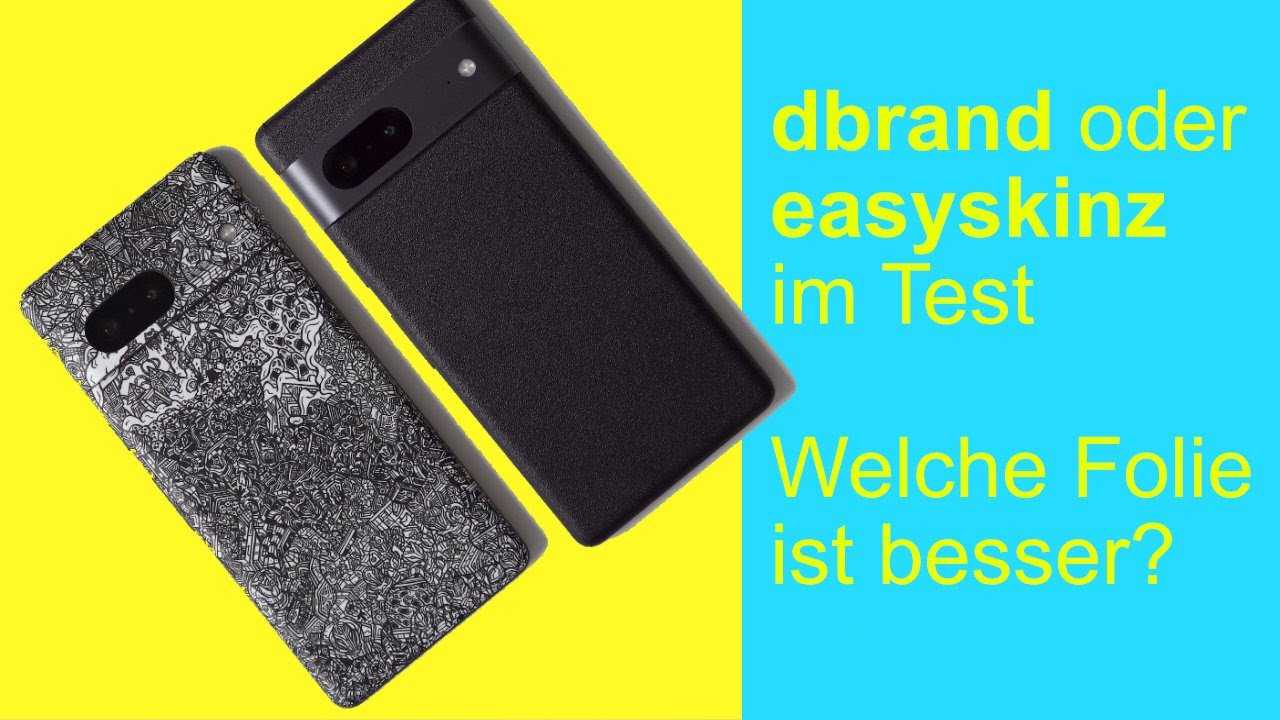 dbrand oder easyskinz - welche Folie ist besser. Der Test