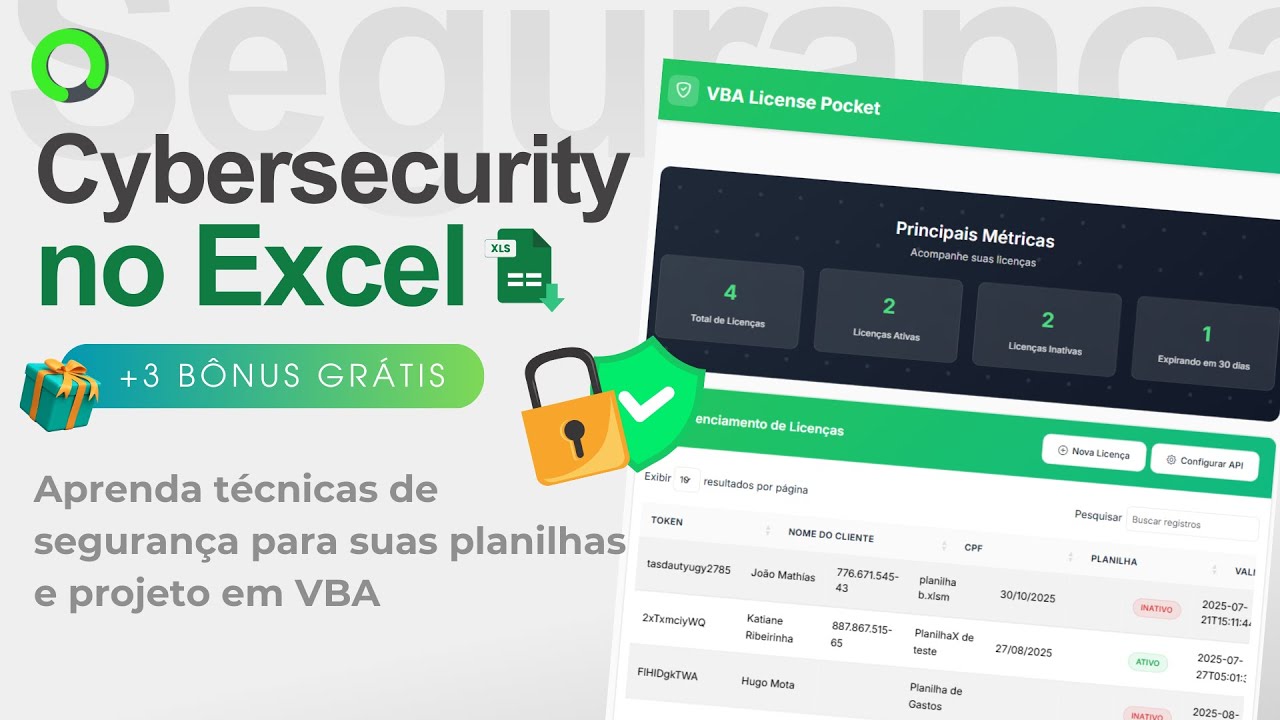 Segurança no Excel: Técnicas Avançadas + 2 Add-ins SECRETOS Para Bloquear Sua Planilha 🔐