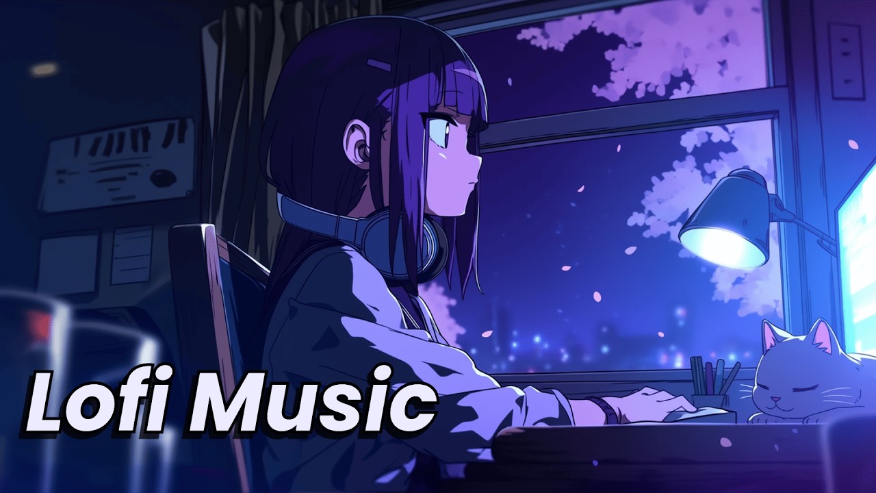 Lofi Music – Quiet Spring Night Study in Tokyo
