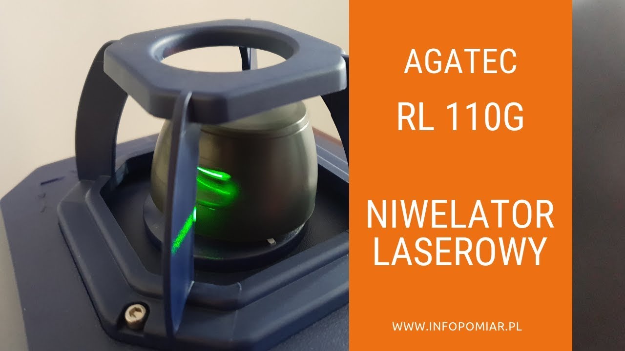 Agatec RL 110 G - uniwersalny niwelator laserowy!