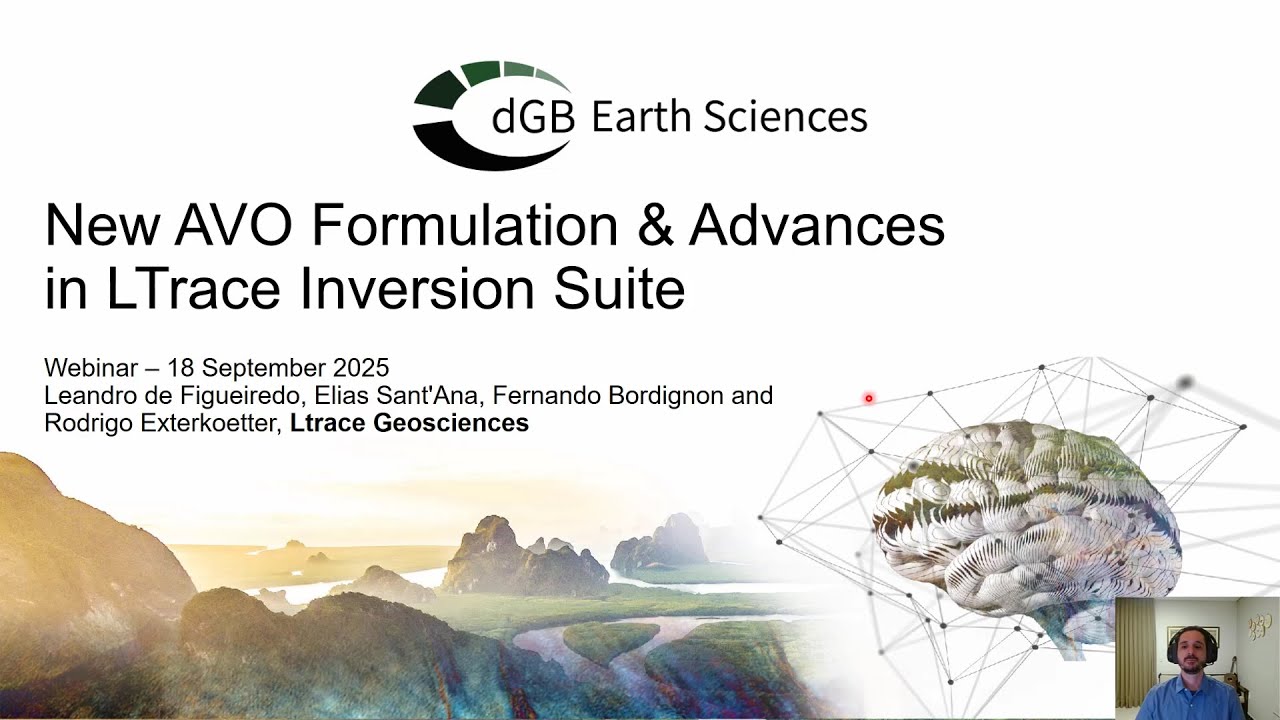 Webinar: New AVO Formulation & Advances in Bayesian Inversion with the LTrace Inversion Suite