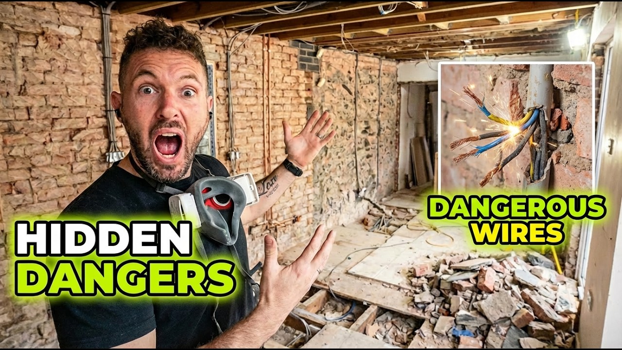 В ходе ремонта кухни обнаружена опасная проводка.