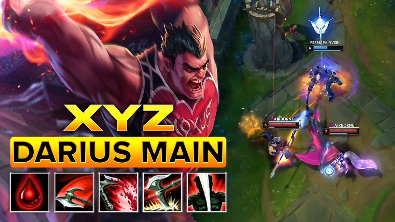 XYZ Darius Montage 2025 - Best Darius EUW Plays Season 15