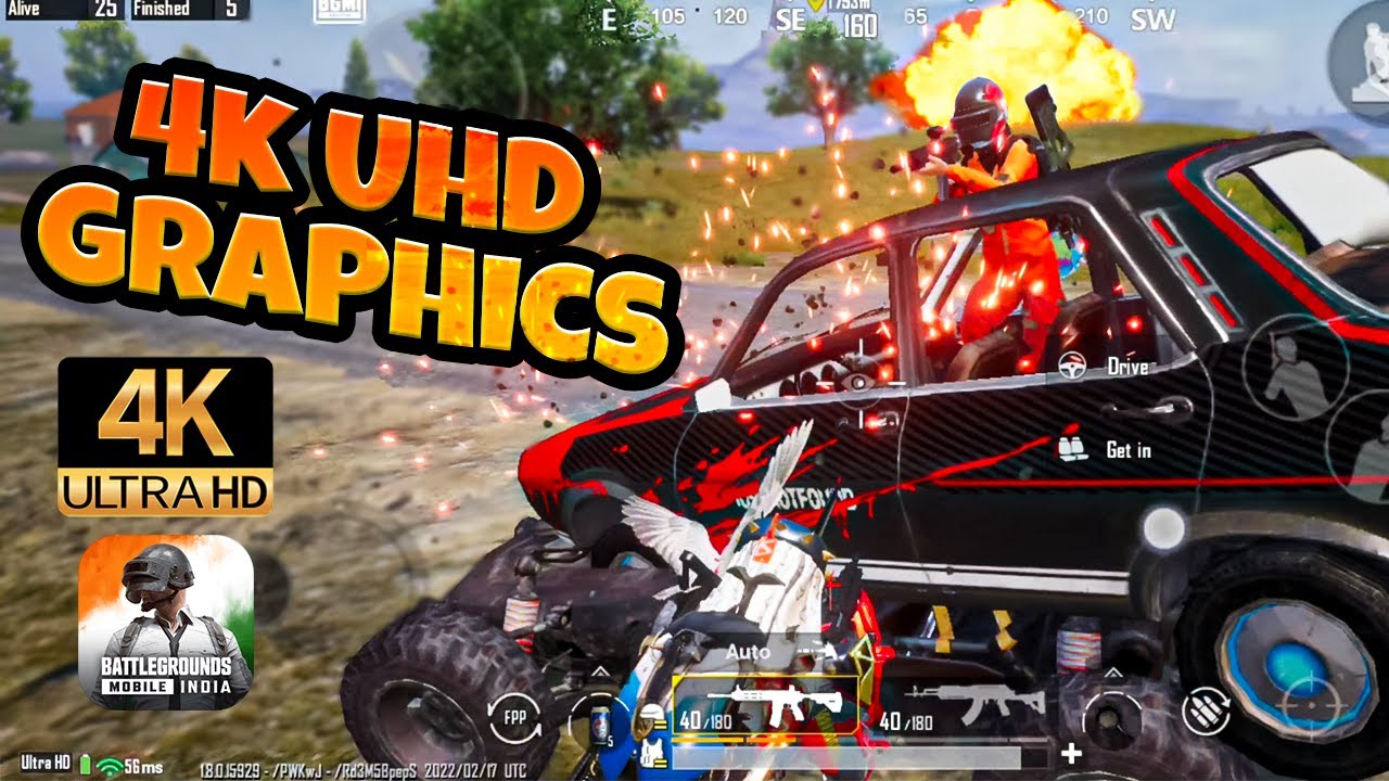 BGMI 4k Graphics Gameplay 🔥 GP1 - GAMEPLAY ( 4K ULTRA HDR ) #SkillerDude