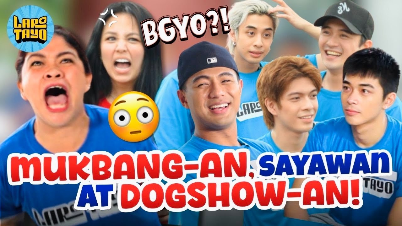 [Pt 1] MUKBANG + DOGSHOW-AN with BGYO!! 🍕🤪 Sino ba ang BIAS nina Melai, Happee, at Sela? 👀