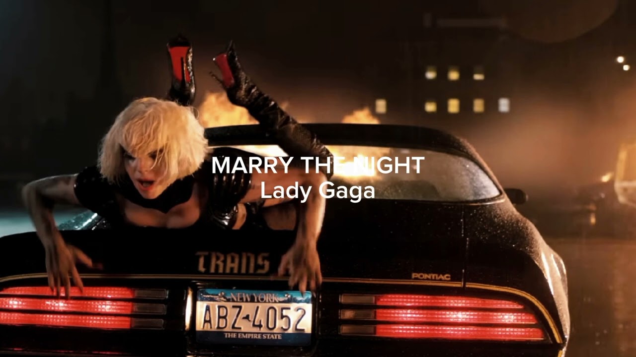 Lady Gaga- marry the night (slowed + reverb)