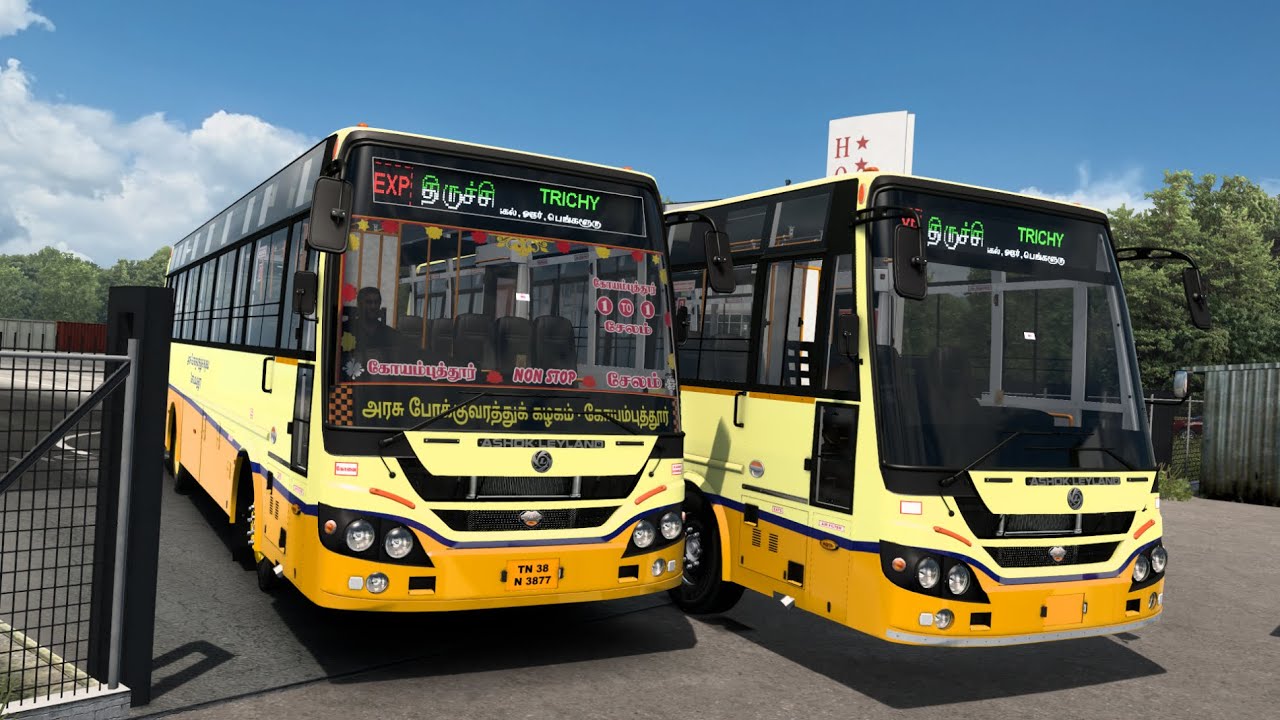 TNSTC vs TNSTC | Rash Drive  | Indian Bus Game