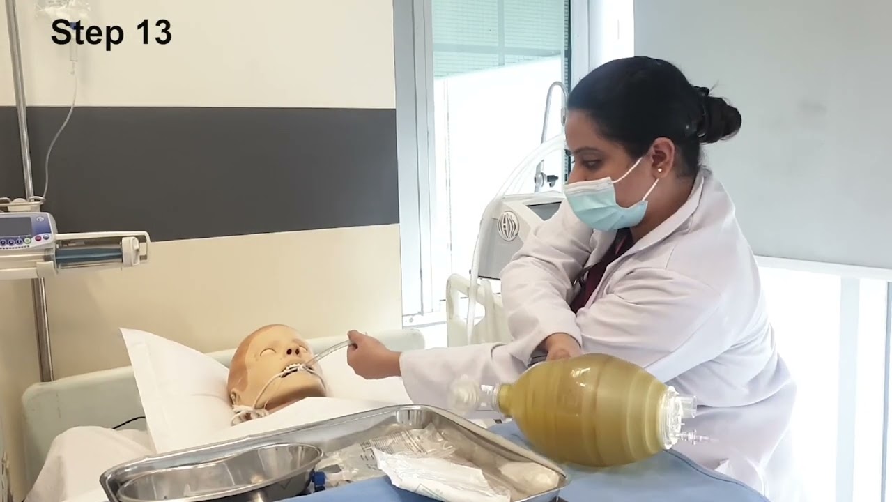 Endotracheal Suctioning #suctioning #endotrachealtube #suction #simulation #infectionprevention