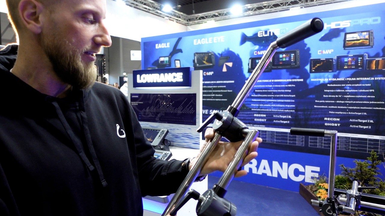 LOWRANCE - TARGI RYBOMANIA 2026🔥Sztyca ANGRYFISH do przetwornik&oacute;w typu LIVE!