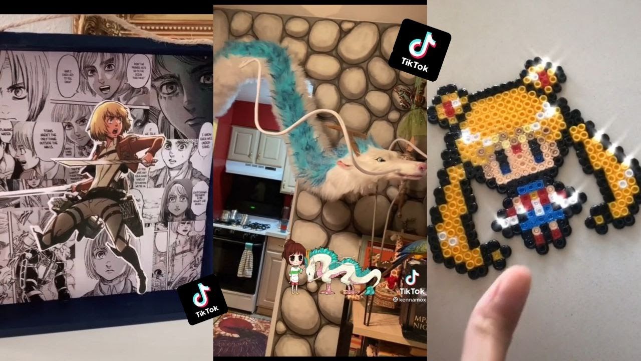 Anime diy and crafts Tik Tok compilation 🤡