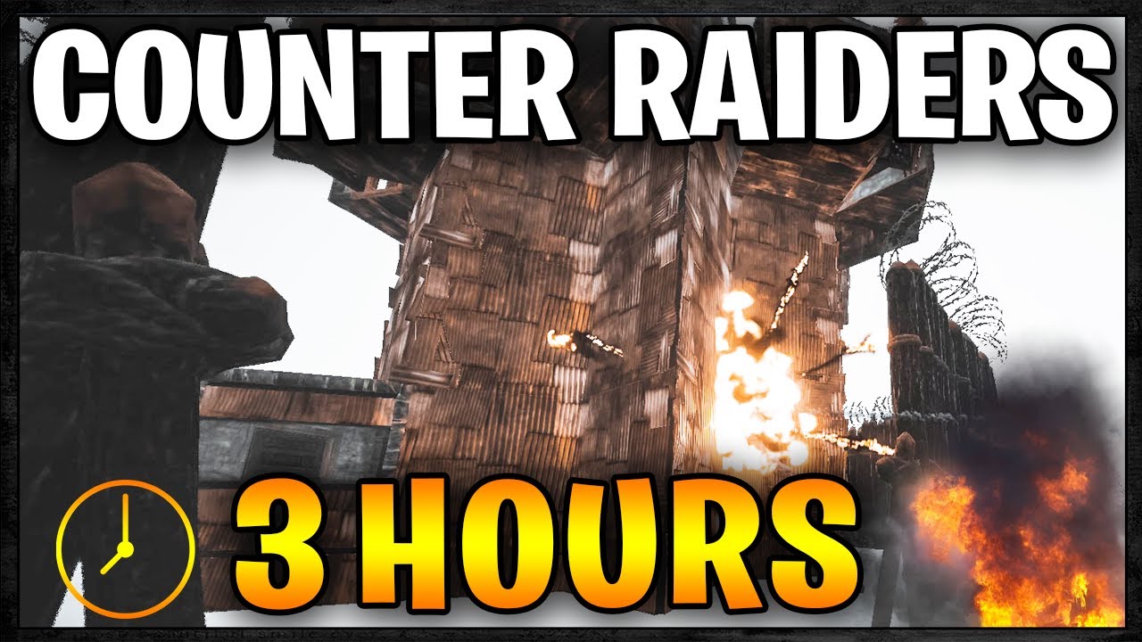 THE 3 HOUR RAID | Rust Raid Vanilla