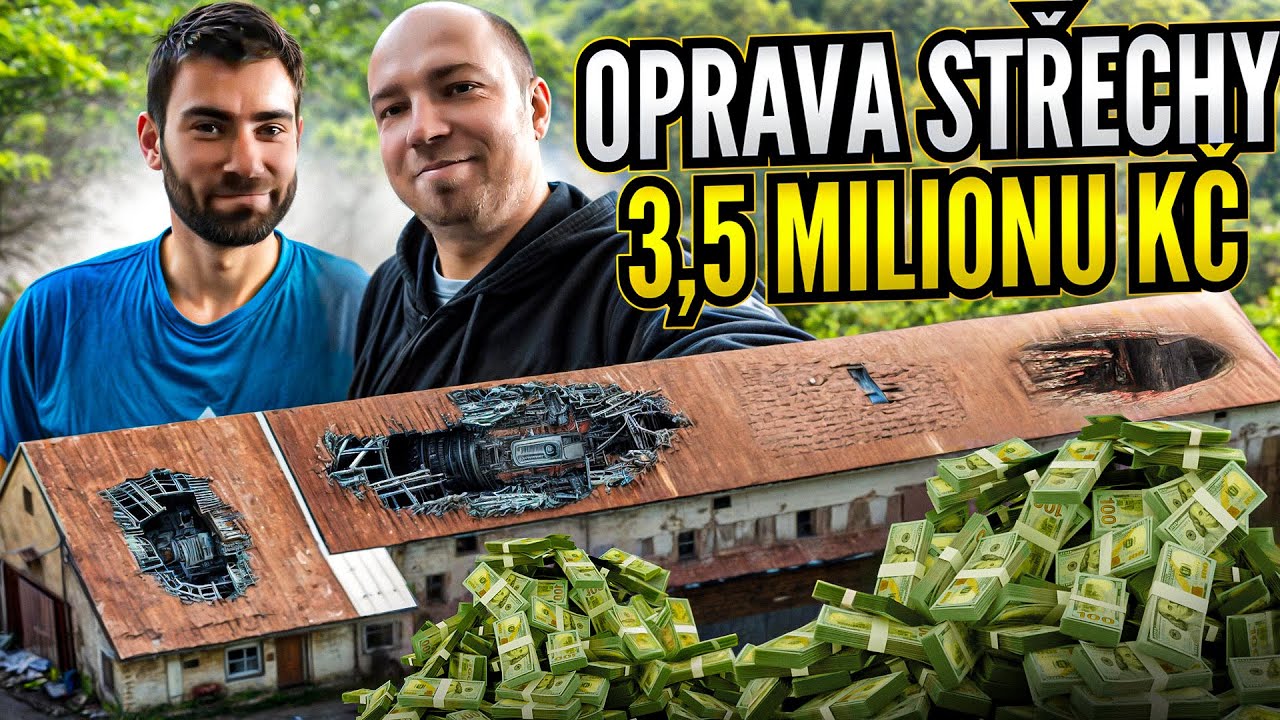 3.5 MILIONU ZA STŘECHU?! NAŠE SNY SE BORTÍ 😭