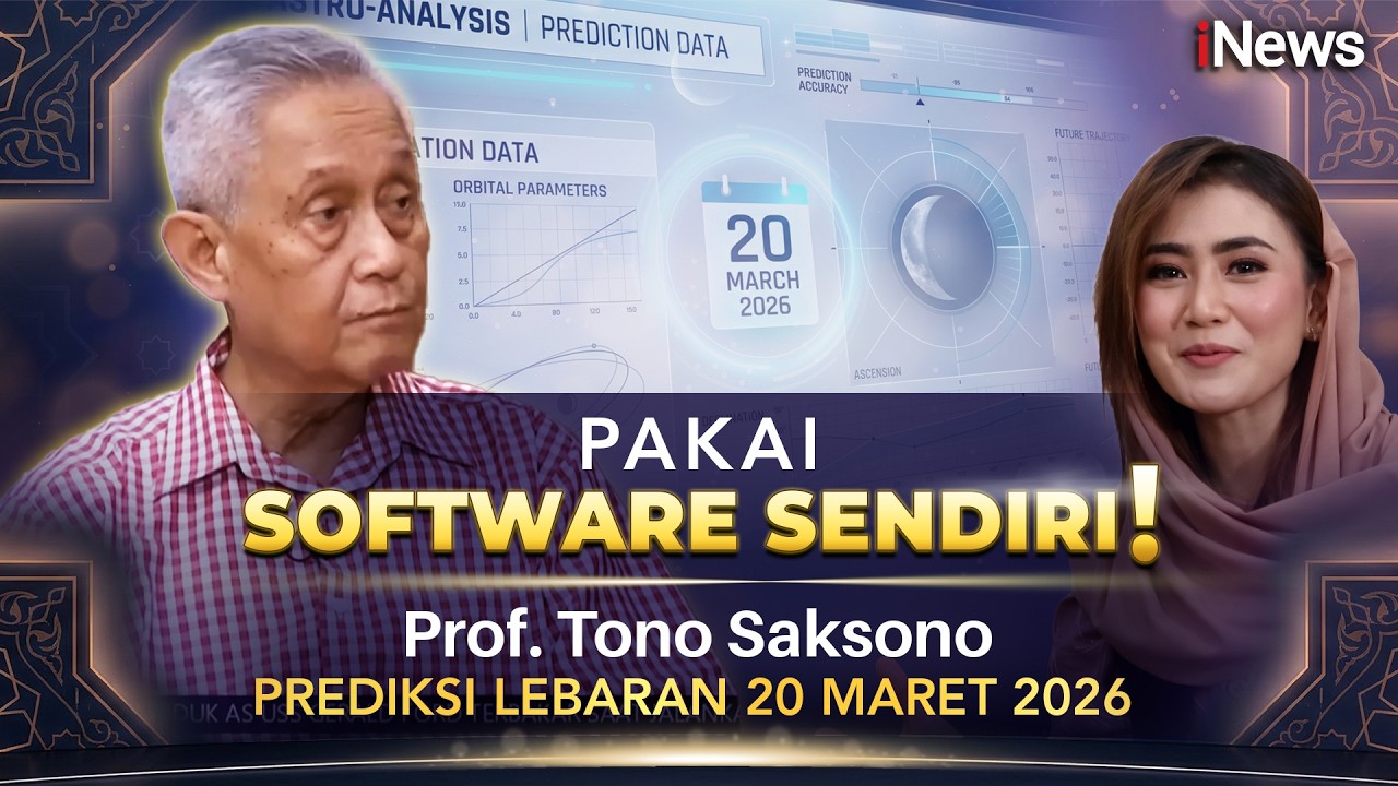 Prediksi Lebaran 20 Maret 2026, Prof. Tono Saksono Ungkap Alasannya....