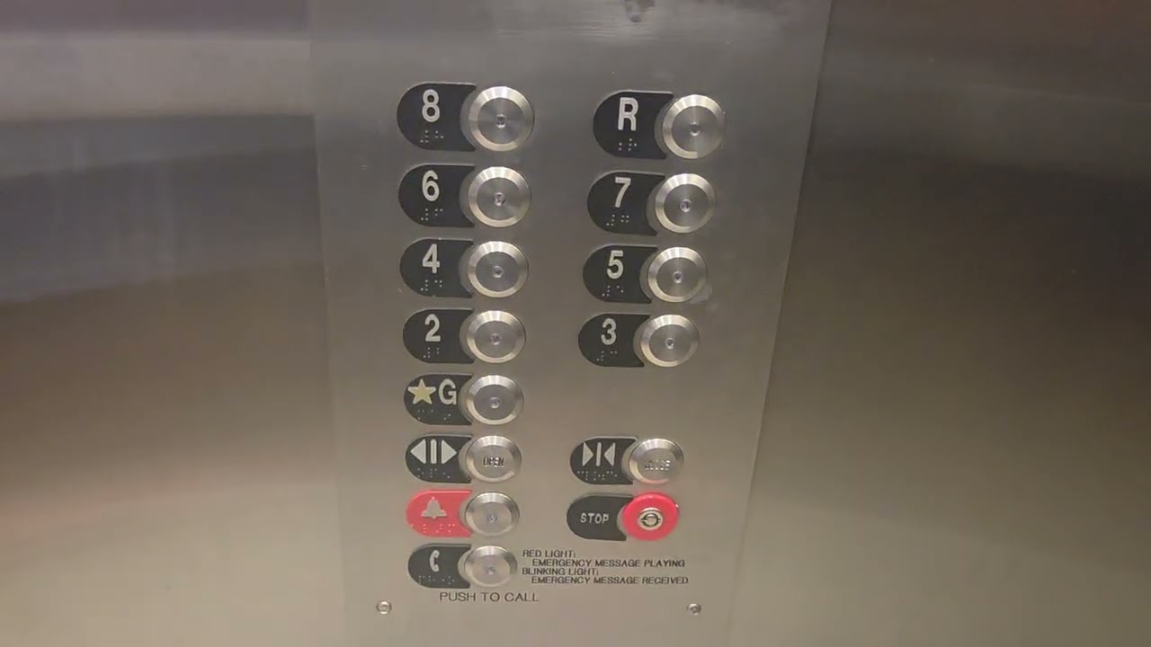 Parking elevator at Tufts Medical Center in Boston-MA