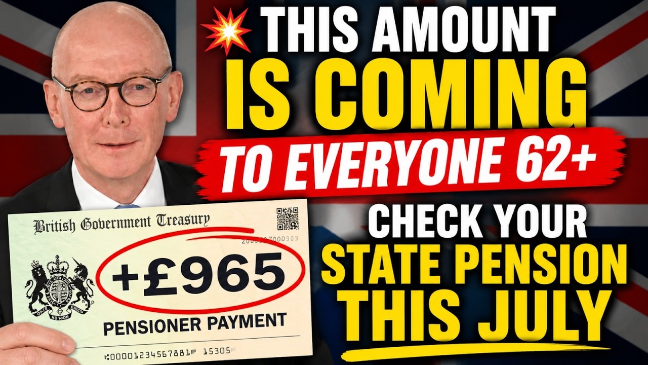 💥 THIS AMOUNT IS COMING TO EVERYONE 62+ &mdash; Check Your State Pension This July!