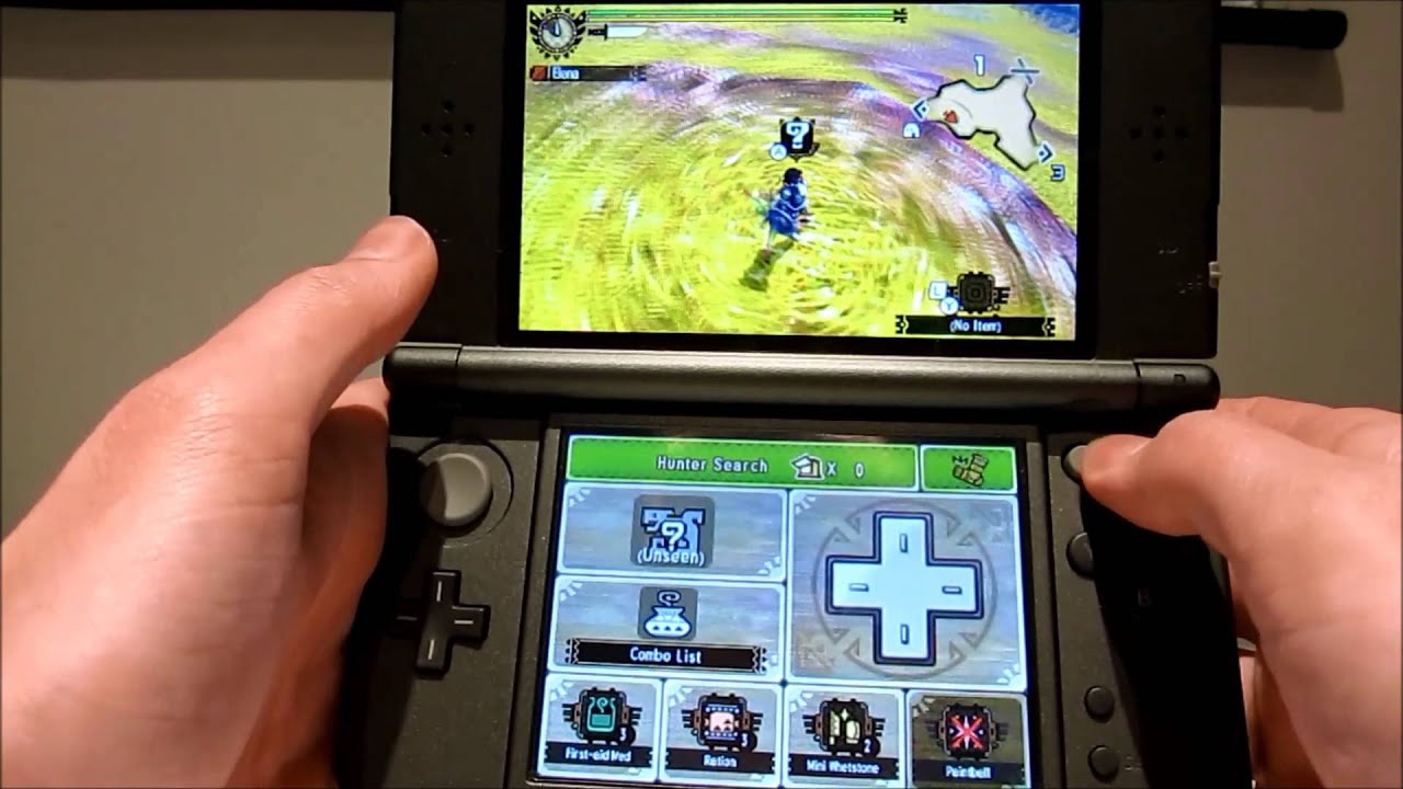 НОВЫЙ Nintendo 3DS XL &mdash; Monster Hunter 4 Ultimate Edition: распаковка и первое впечатление