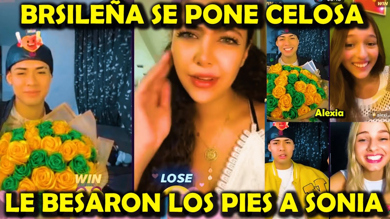BRASILEÑA SE PONE CELOSA PORQUE CAÑITA YA TIENE NOVIA😮A SONIA LE BESARON LOS PIES 😂CAÑITA Y ALEXIA