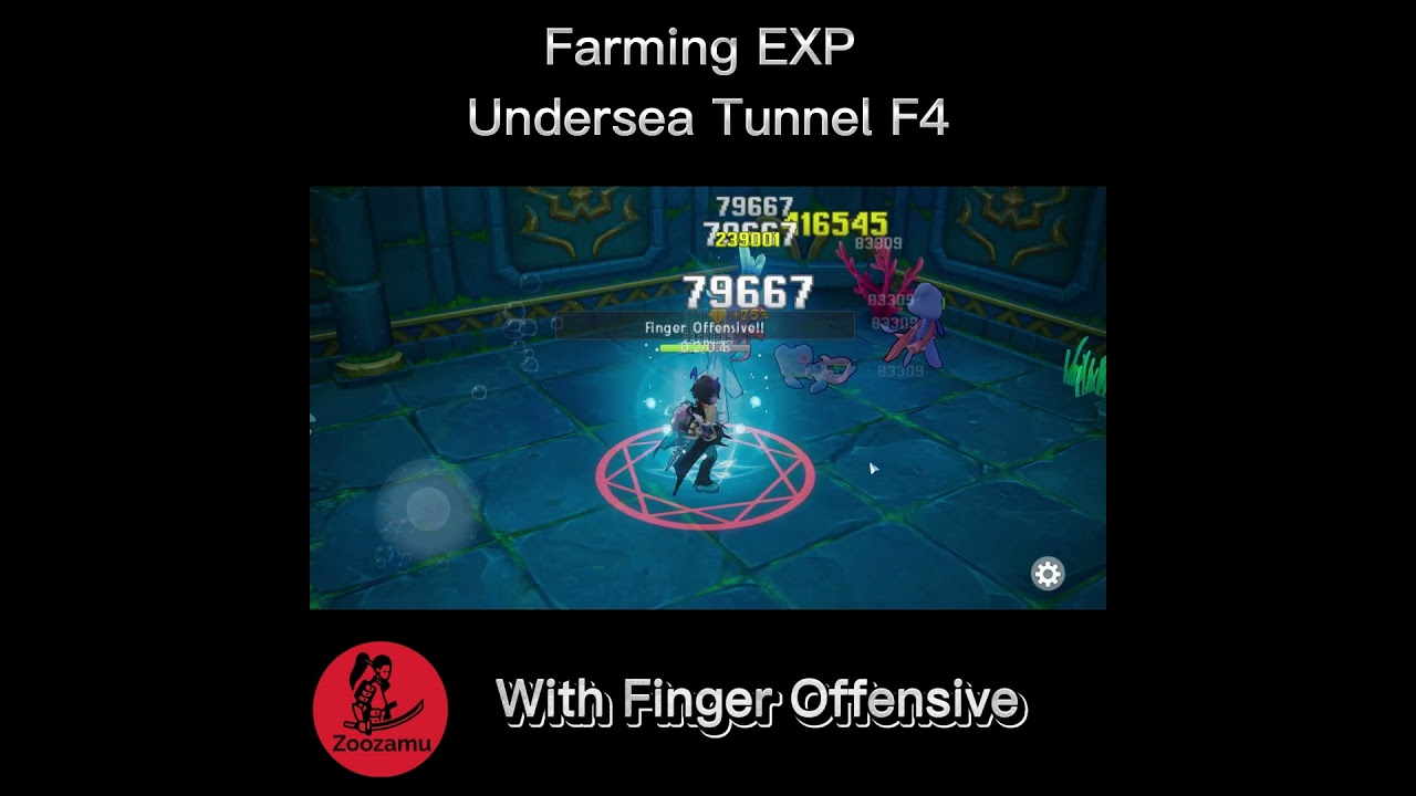Ragnarok Origin - Farming Undersea F4 with Finger #RagnarokOrigin #Roo #MMORPG #Ragnarok #Ro #Shorts