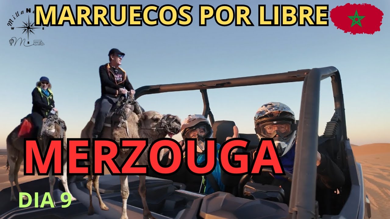 🇲🇦 DESIERTO DE MERZOUGA | PARTE 1 | #9 MARRUECOS por LIBRE en AUTOCARAVANA by MILLANEANDO 🚐