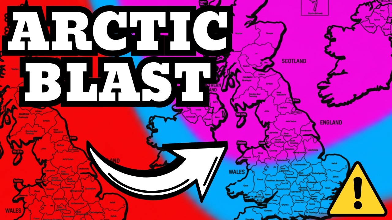 FINALLY! Rain Ends But -8°C Cold Snap Hits UK This Week