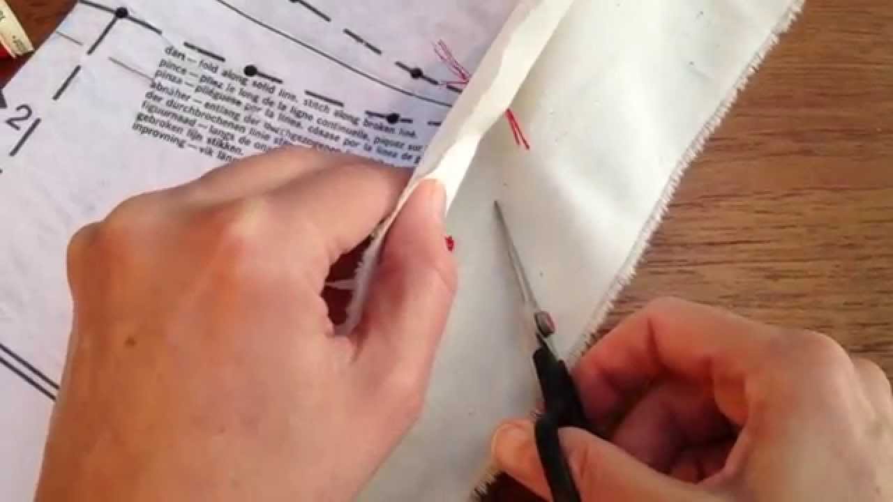 How to Sew a Tailors tack Tutorial