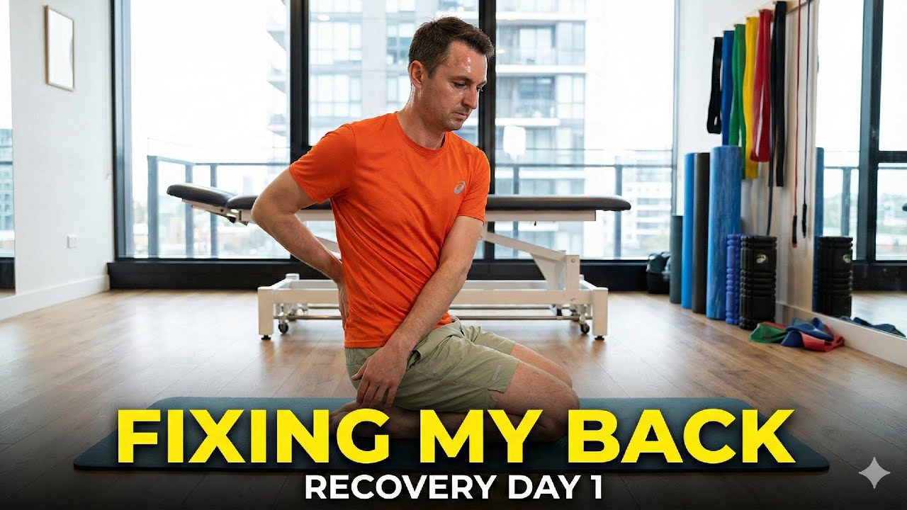 I Can't Train Normally | My Back Rehab Journey Begins (Day 1)