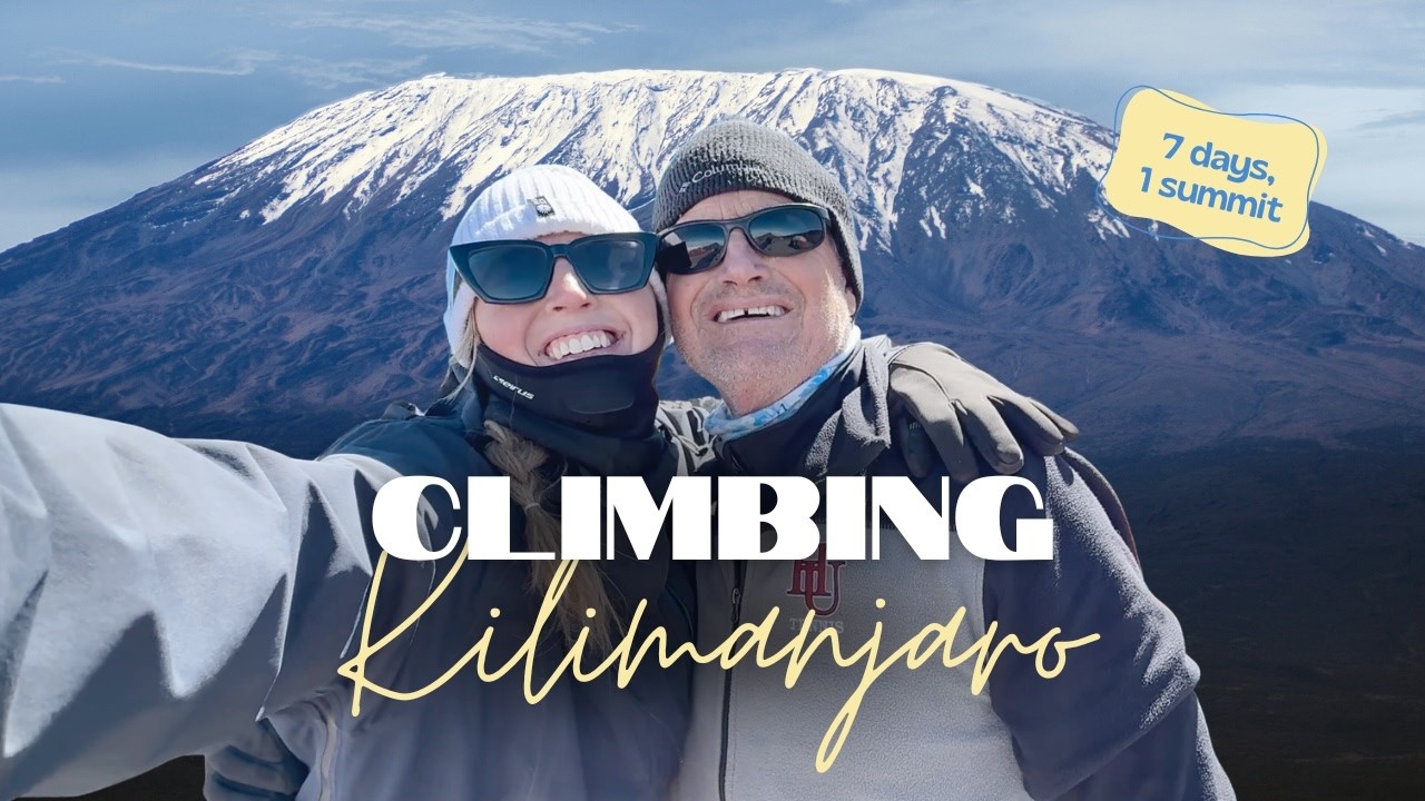 CLIMBING MT. KILIMANJARO WITH MY 70-YEAR OLD DAD | 7-Day Machame Route