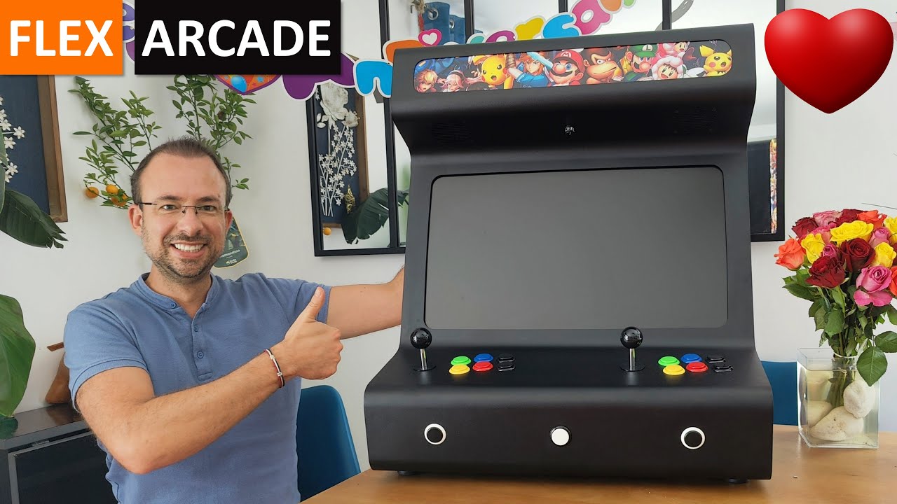 Flex Arcade ❤️ La meilleure borne de rétrogaming Française