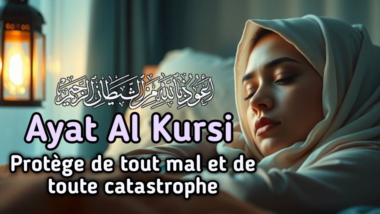 Murottal Ayat al-Kursi pour rizq abondant, orientation spirituelle et protection jour et nuit