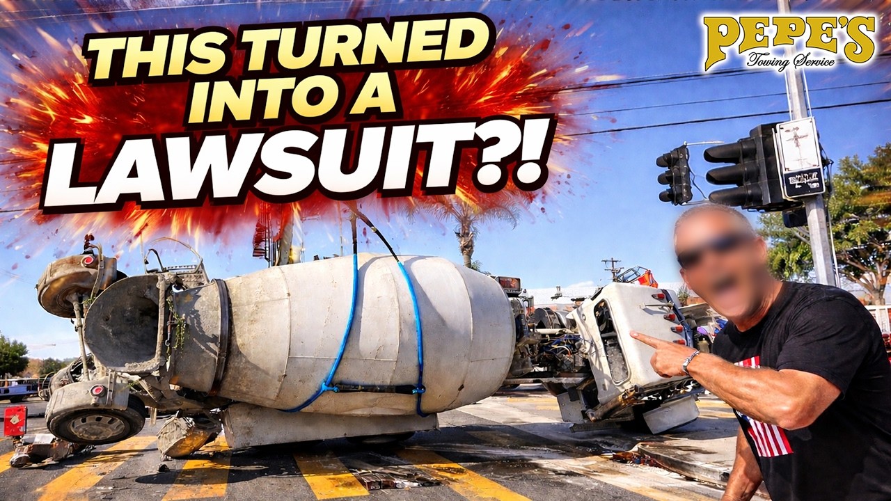 This Cement Mixer Recovery Turned Into a Lawsuit