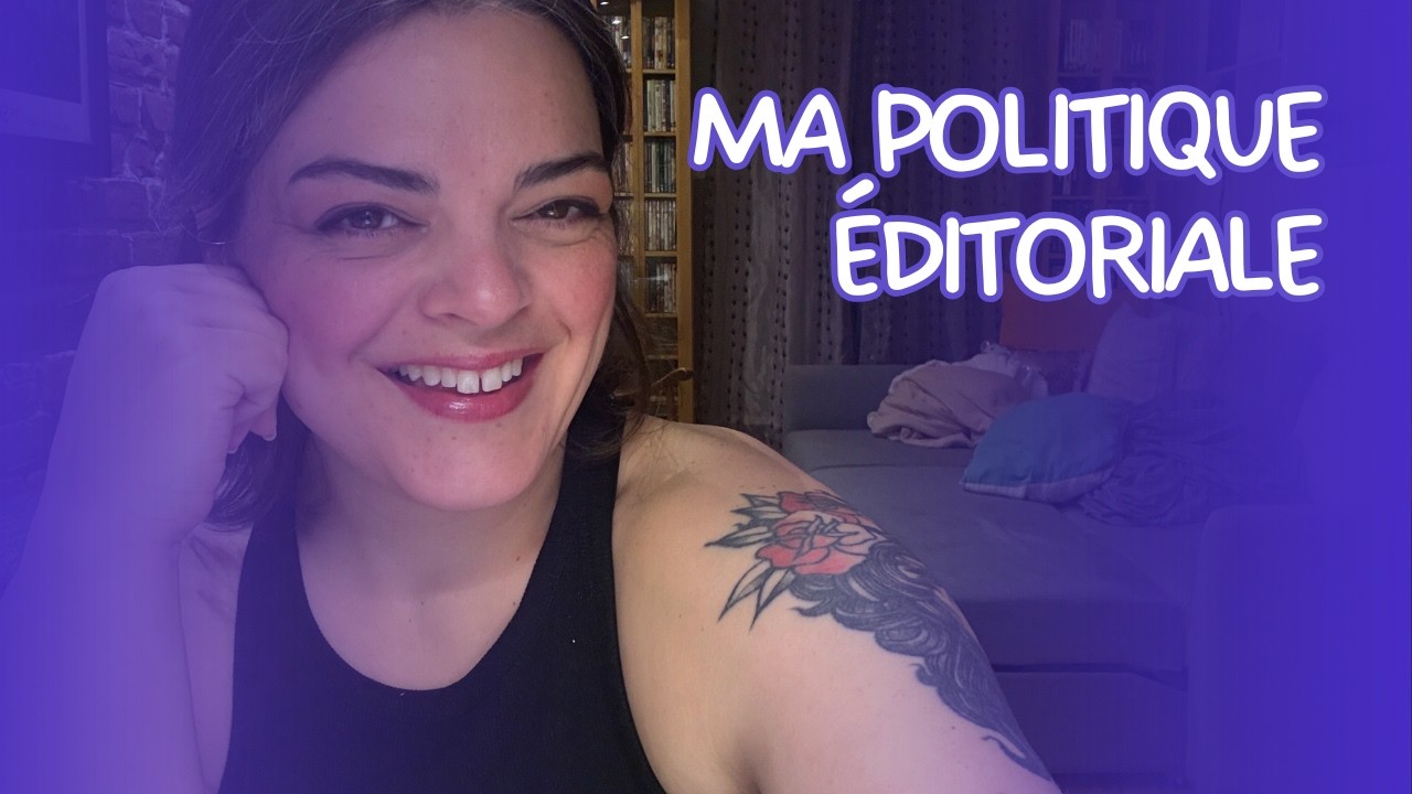 Présentation!! J'ai mis à jour ma politique éditoriale!